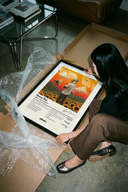 Tyler the Creator Flower Boy framed print hand-wrapped and packed for safe shipping
