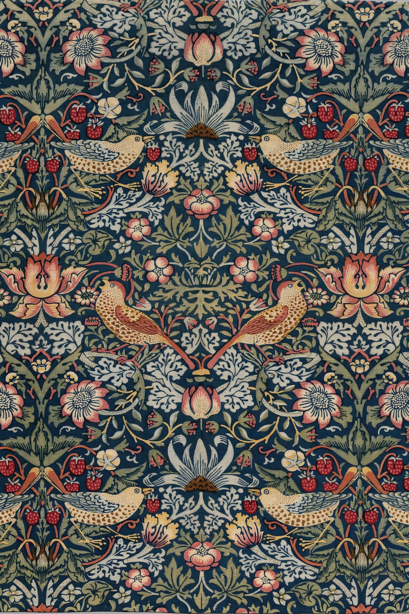 William Morris Strawberry Thief pattern, full artwork