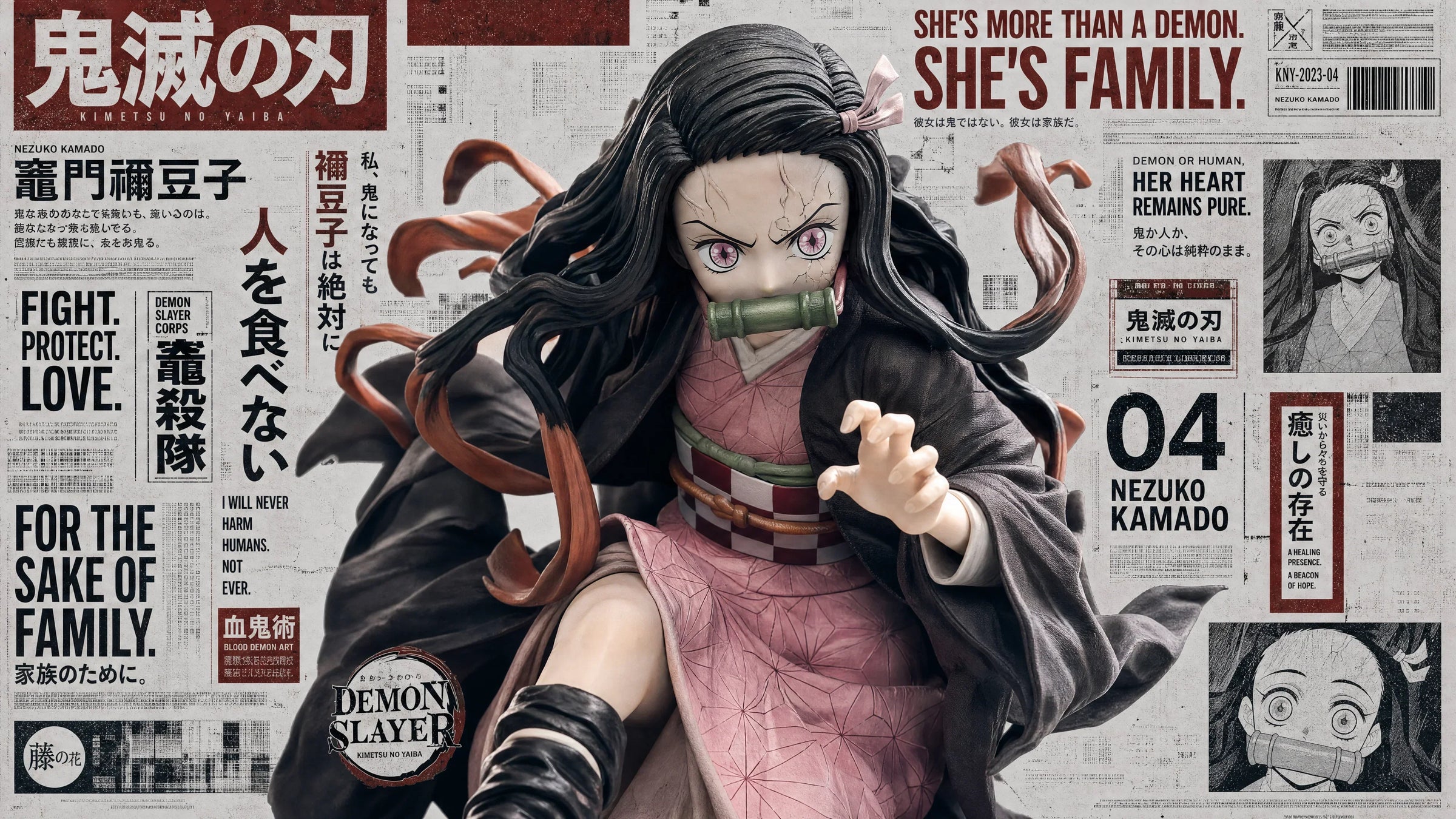Nezuko Kamado Demon Slayer artwork heading the best Demon Slayer posters guide