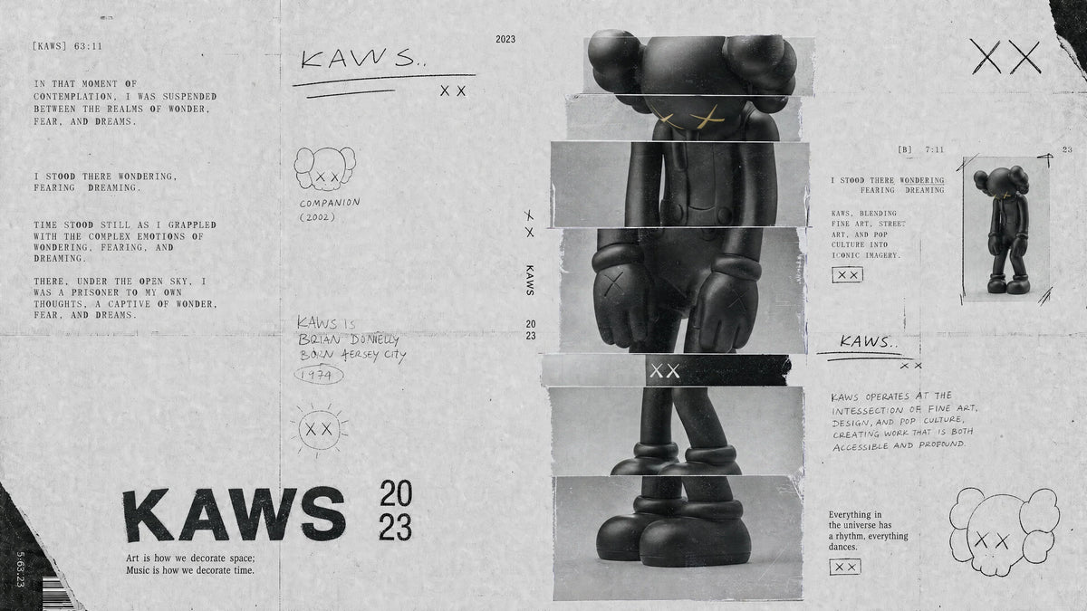KAWS companion wall art header for the best KAWS posters guide