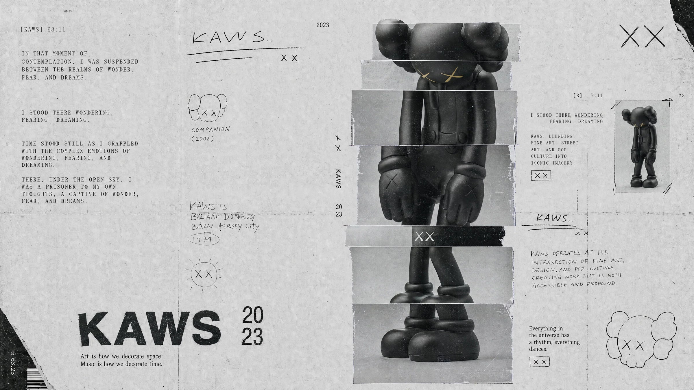 KAWS companion wall art header for the best KAWS posters guide