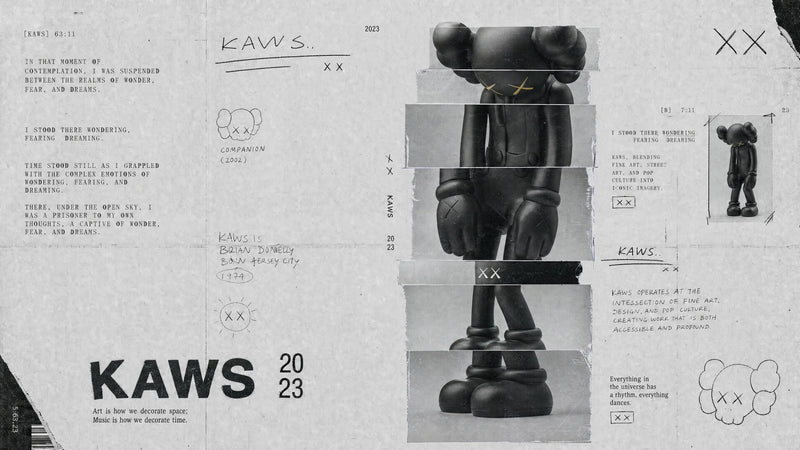 KAWS companion wall art header for the best KAWS posters guide