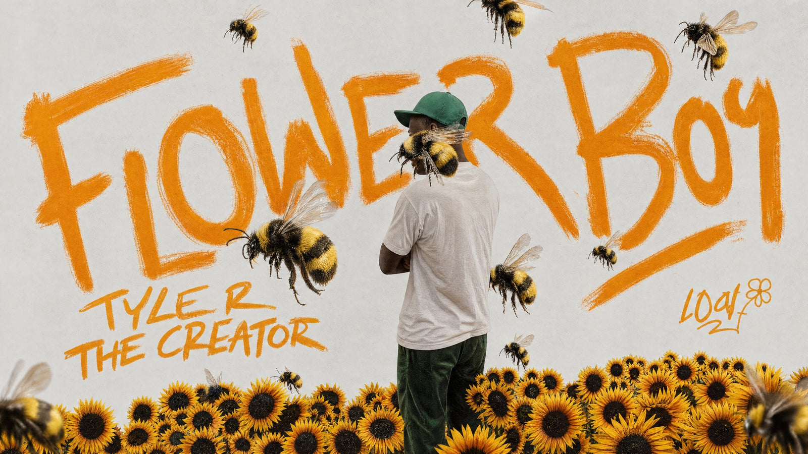 Tyler, the Creator Flower Boy album artwork heading the hip-hop wall art guide