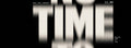 TIME typography print — motivational poster detail