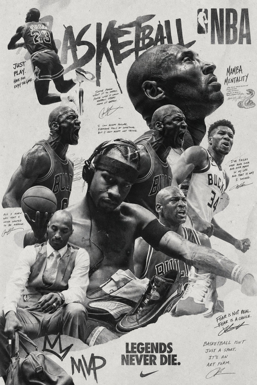 Basketball Posters & Wall Art
