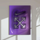 Bold 3D art display with contemporary designs reflecting urban street culture for stylish wall decor.