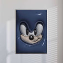 Artistic 3D Hypebeast poster displaying a trendy design, perfect for urban décor lovers.