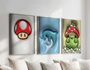 Original 3D Hypebeast poster showcasing bold designs, perfect for modern art enthusiasts.