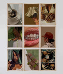 Afrocentric Black Woman Art Print showcasing vibrant colors and cultural elements in a digital format.