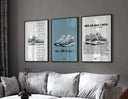 Air Max 1 Patta Poster Set highlighting detailed sneaker design with informative text layout.