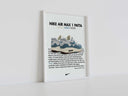 Air Max 1 Patta Poster Set displaying vibrant sneaker design with artistic text elements.
