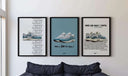 Air Max 1 Patta Poster Set highlighting sneaker culture through sleek design and styling.