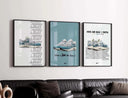 Air Max 1 Patta Poster Set featuring vibrant sneaker art with professional typography.
