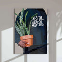 Close-up of one print from the Black Art Printable Wall Art Set, emphasizing cultural and artistic details.