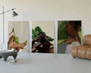 Digital wall art showcasing unique Black girl illustrations in bold colors and styles.