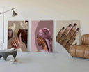 Black Girl Printable Wall Art Set of 9, capturing vibrant cultural identity in contemporary artwork.