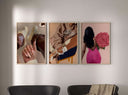 Black Girl Printable Wall Art Set of 9, dynamic artworks reflecting Black identity and elegance.