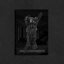 Black Hypebeast Poster Set of 3 featuring striking digital artwork, designed for contemporary art enthusiasts.