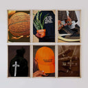 Black Men Urban Poster Set of 6 featuring vibrant digital art celebrating Black identity and strength.