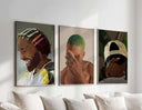 Black Men Wall Art Set, digital artwork highlighting cultural pride and identity in vibrant, modern designs.