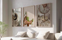 Black Woman Art Print depicting a beautiful abstraction highlighting cultural richness and elegance.
