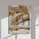 Neutral-toned printable art print featuring everyday objects in soft lighting, part of Black Woman Art Prints Set of 9 by Haus of Prints.