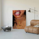 Eye-catching digital artwork showcasing diverse expressions of Black femininity for stylish homes.