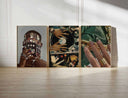 Vibrant piece from Black Women Art Set of 9 by Haus of Prints, celebrating elegance and strength in Black women.
