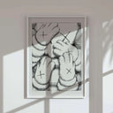 Black and White Toys Set of 3 Posters showcasing modern art style, perfect for trendy living spaces.