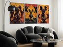 Bold KAWS-inspired art from Designer Hypebeast Poster Set, perfect for fashion enthusiasts.