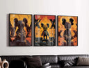 KAWS art piece from Designer Hypebeast Poster Set, emphasizing street culture aesthetics.