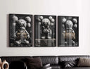 Creative character depiction as part of the HYPEBEAST collection, perfect for modern wall decor.