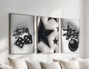 HYPEBEAST Designer Poster Set of 3 with captivating visuals, ideal for anyone passionate about urban art.