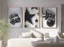 HYPEBEAST Designer Poster Set of 3 showcasing fashionable urban art prints, great for enhancing home decor.