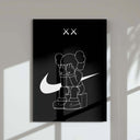 HYPEBEAST Sneaker Poster featuring playful sneaker character illustrations against a dark canvas.