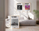 Hip Hop Wall Art Prints Set of 3 displaying vivid colors and artistic elements.