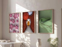 Hypebeast 3D Wall Art Set of 12 with vibrant characters and contemporary designs appealing to urban style.