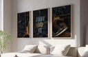 Hypebeast Nike Sneaker Wall Art Set of 3 displaying unique sneaker art designs suitable for modern decor.