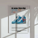 Hypebeast Shoe Printable Wall Art featuring vibrant sneaker design for urban decor by Haus of Prints.