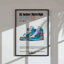 Hypebeast Shoe Printable Wall Art presenting trendy sneaker art, ideal for streetwear enthusiasts' walls.