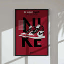 Stylish Hypebeast Sneaker Printable Poster showcasing bold sneaker designs to enhance contemporary decor.