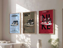 Dynamic Hypebeast sneakers wall art celebrating sneaker culture in a modern, stylish presentation.