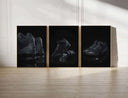 Unique sneaker art from Hypebeast Sneakerhead Set, showcasing a blend of elegance and street flair.
