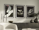 Hypebeast Urban Sneaker Poster Set of 3 displaying classic sneaker design with artistic flair in vibrant colors.