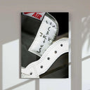 Hypebeast Urban Sneaker Poster Set of 3 highlighting artistic sneaker designs in a minimalist styled gallery wall.