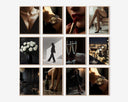 Luxury Fashion Poster Set of 150 featuring elegant framed digital wall art with fashion and lifestyle themes in minimalist style by Haus of Prints.