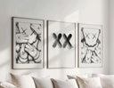 Artistic representation of modern design in a Hypebeast poster format, ideal for decor.