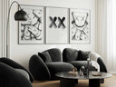 Hypebeast-inspired digital artwork showcasing contemporary urban design, ideal for wall decor.