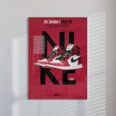 Collection of sneaker-themed digital art for vibrant wall decor in living or office spaces.