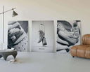 Nike Air Force 1 Wall Art Set of 3 by Haus of Prints featuring sneaker culture visuals in modern design.